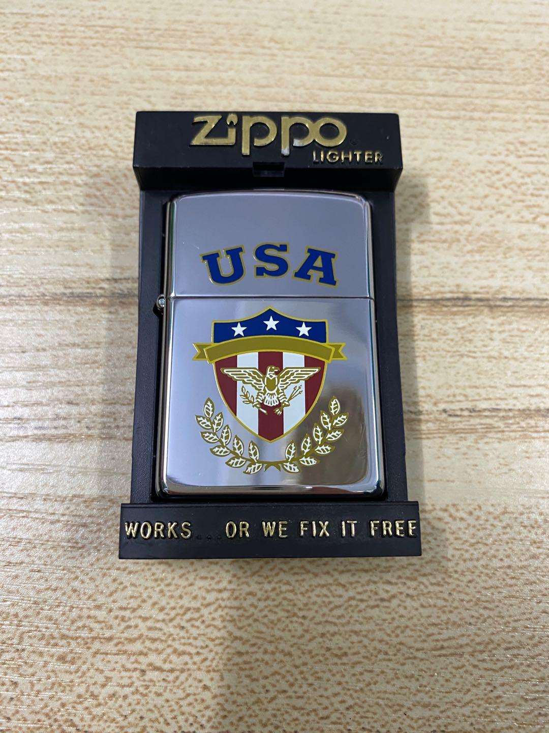 Zippo Chrome HP chính hãng năm 1996