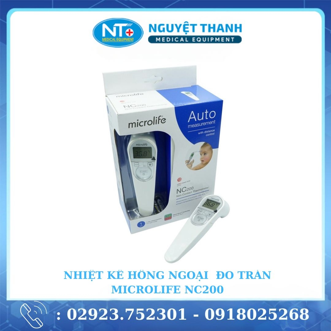 Nhiệt Kế Hồng Ngoại  Đo Trán MICROLIFE NC200