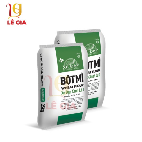 Xe đạp xanh lá