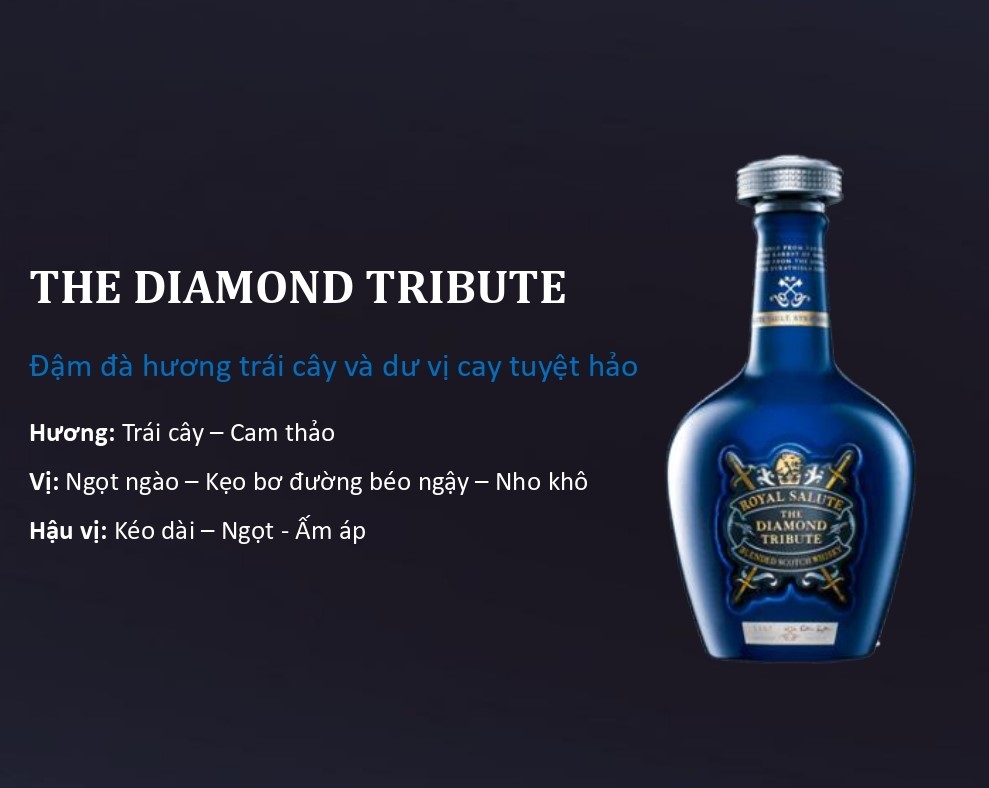 Royal Salute 21YO The Diamond Tribute
