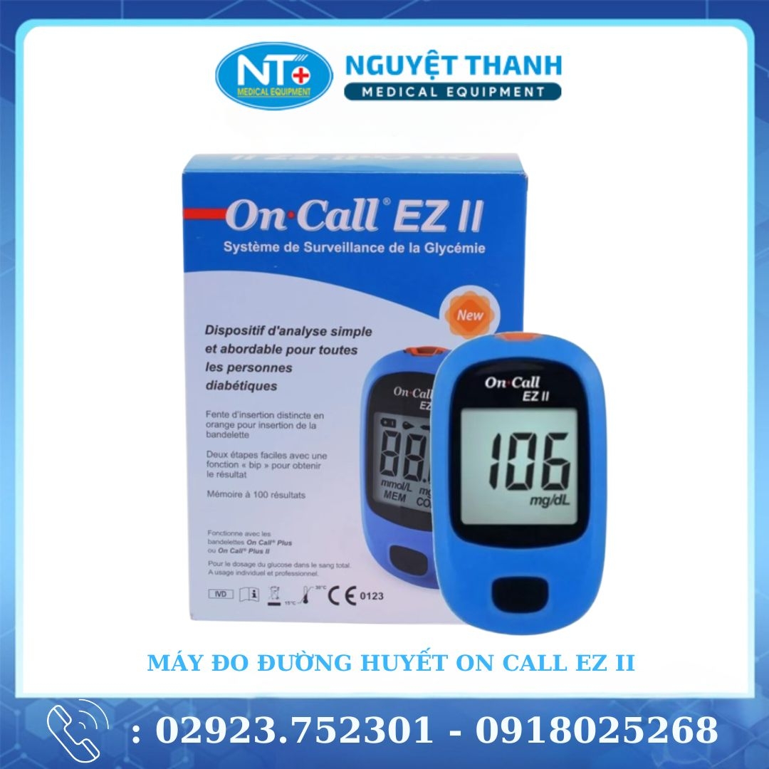 Máy Đo Đường Huyết On Call EZ II