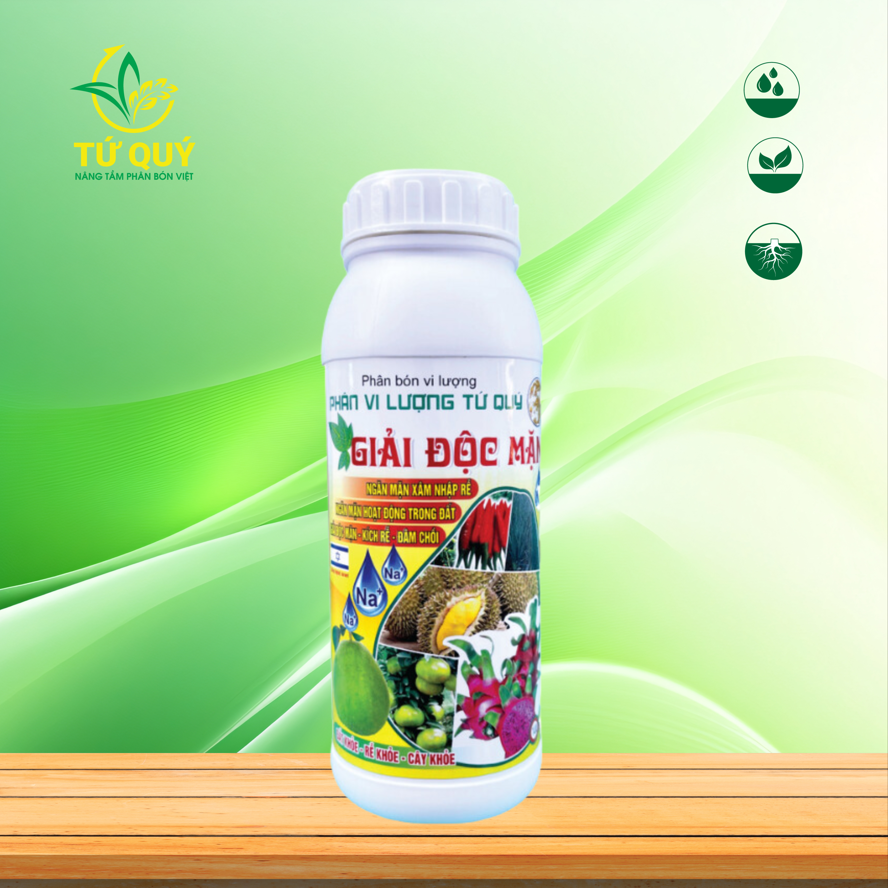 Giải Độc Mặn Paclo Chai 1 Lít