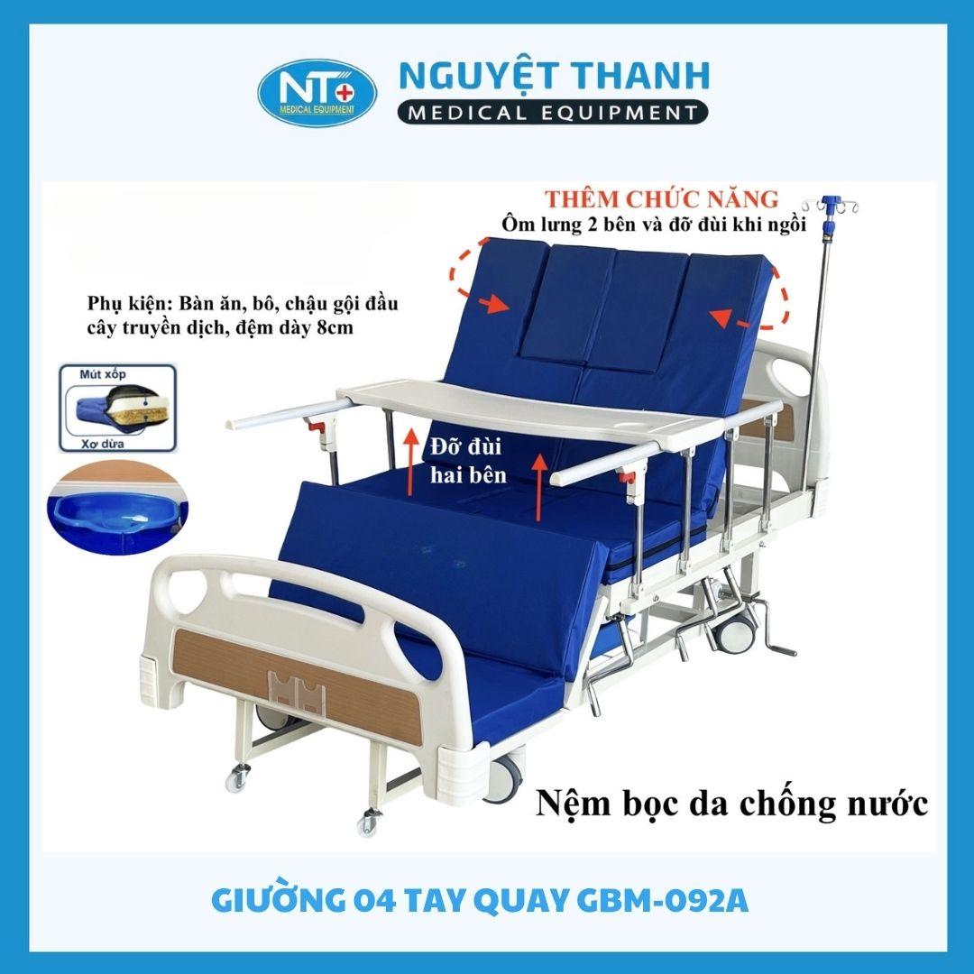 Giường 4 Tay Quay GBM-092A