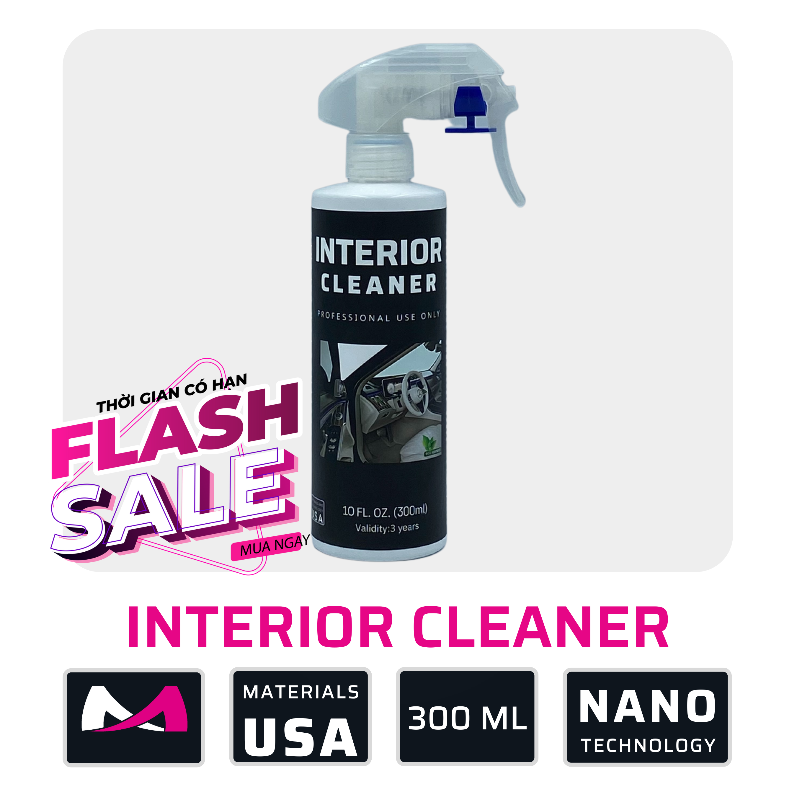 Vệ Sinh Nội Thất Interior Cleaning  (Khuyến Mãi)