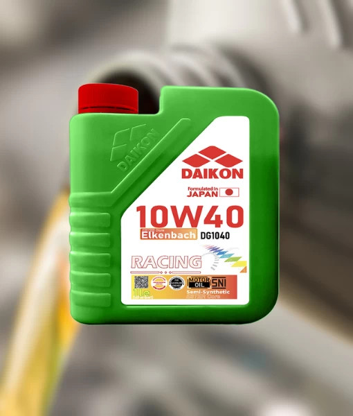 Daikon Elkenbach Nhớt Bán Tổng Hợp 10W40 Chai 1L Dành Cho Xe Số