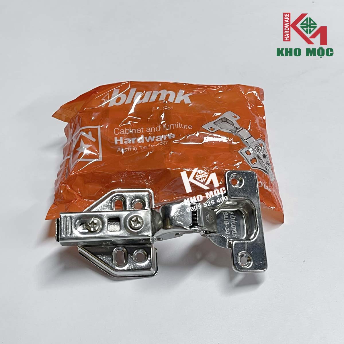 Bản Lề BLUMK Giảm Chấn Inox 201