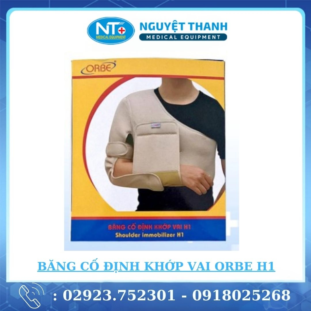 Băng Cố Định Khớp Vai Orbe H1 - Giải pháp hiệu quả cho khớp vai tổn thương.