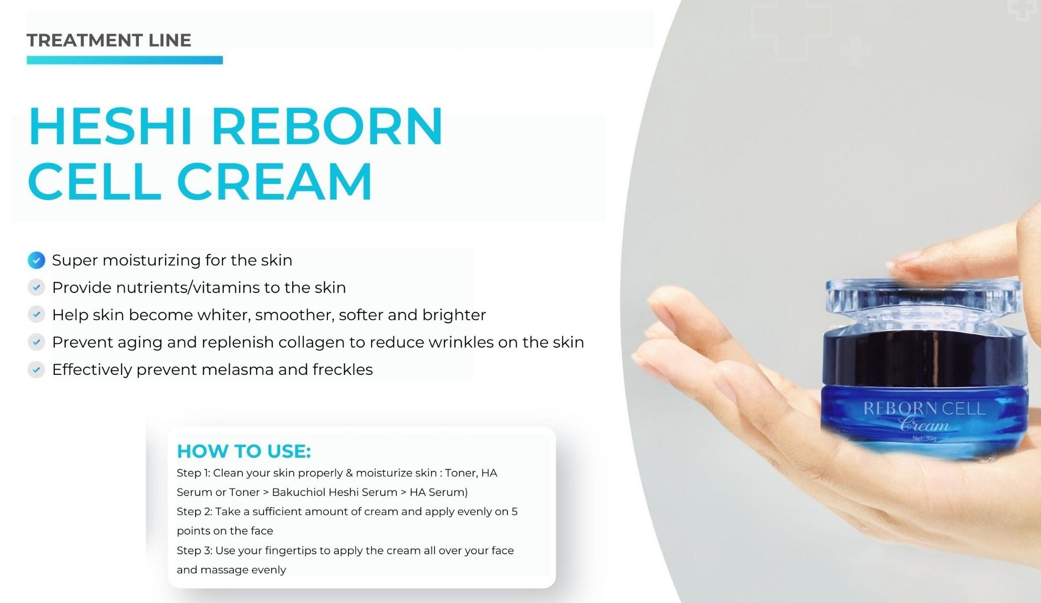 Heshi Reborn Cell Cream 