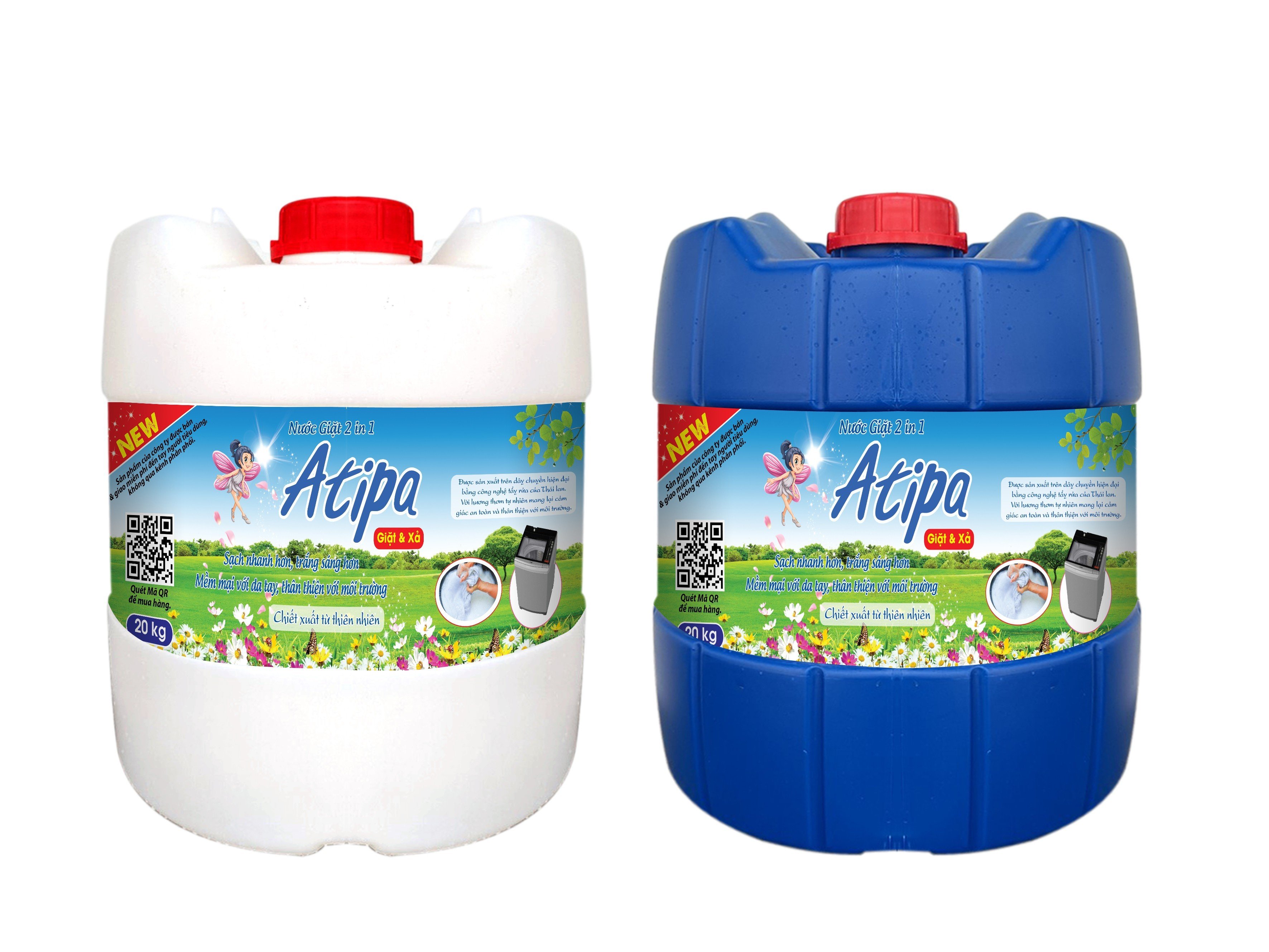 NƯỚC GIẶT 2IN1 ATIPA 20KG