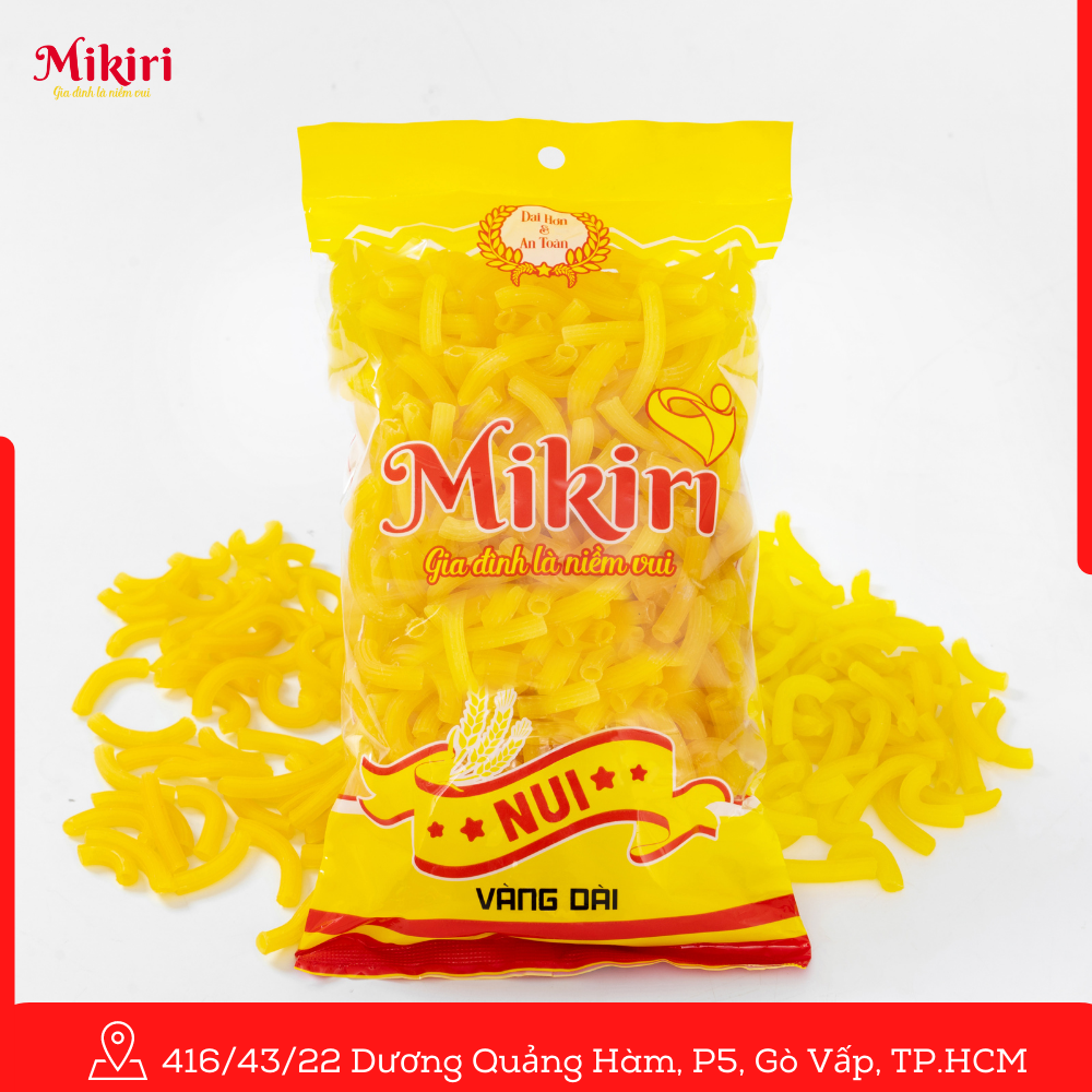 Nui vàng dài Mikiri - Gói 400g