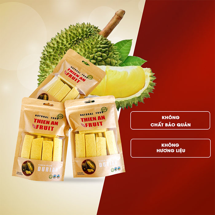 Sầu Riêng Sấy Thăng Hoa - Túi 50g