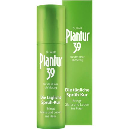 PLANTUR 39 - Xịt dưỡng bảo vệ sợi tóc, chống giòn, gẫy hàng ngày, Haarkur Sprüh-Kur, 125 ml
