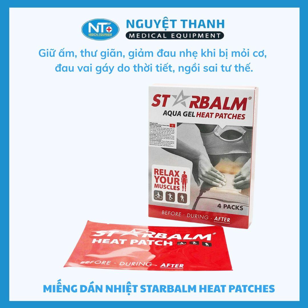 Miếng Dán Nhiệt Starbalm Heat Patch