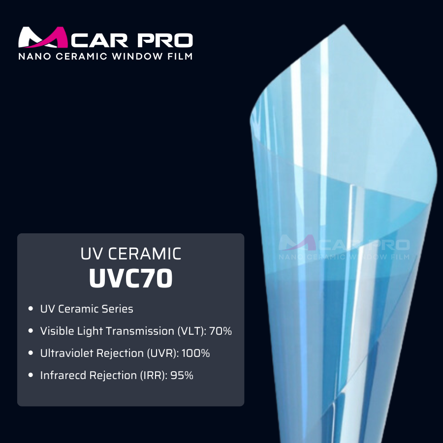 UV CERAMIC UVC70 - MCAR PRO WINDOW FILM