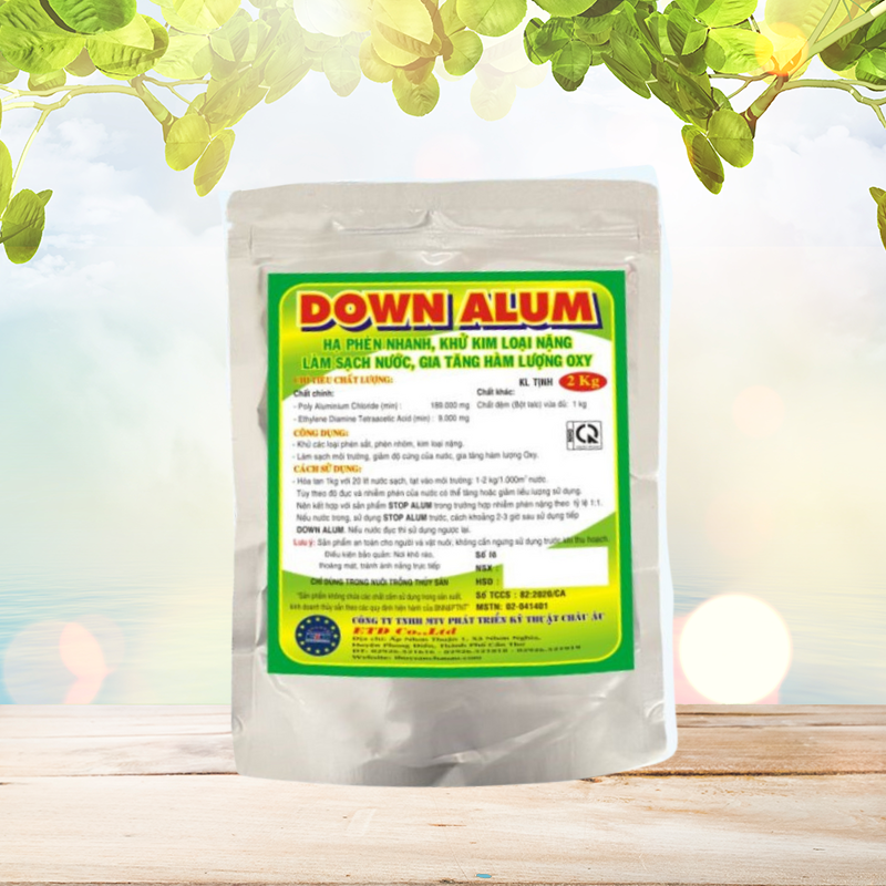 DOWN ALUM - Hạ Phèn Nhanh, Khử Kim Loại Nặng