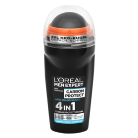 L'ORÉAL Invincible Man 4in1 - Lăn khử mùi cơ thể cho Nam giới Loreal Carbon Protect 4in1, lọ 50 ml