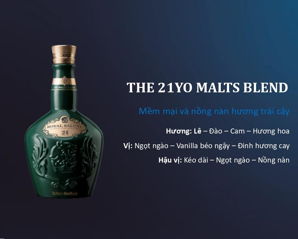 Royal Salute 21YO Malt Blends