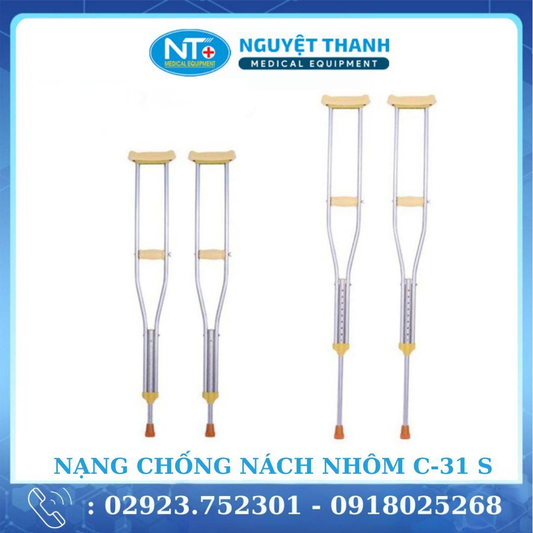 Nạng Nách Nhôm Lucass C-31 S - Tập Đi Cho Trẻ Em - Đơn Vị 1 Cây