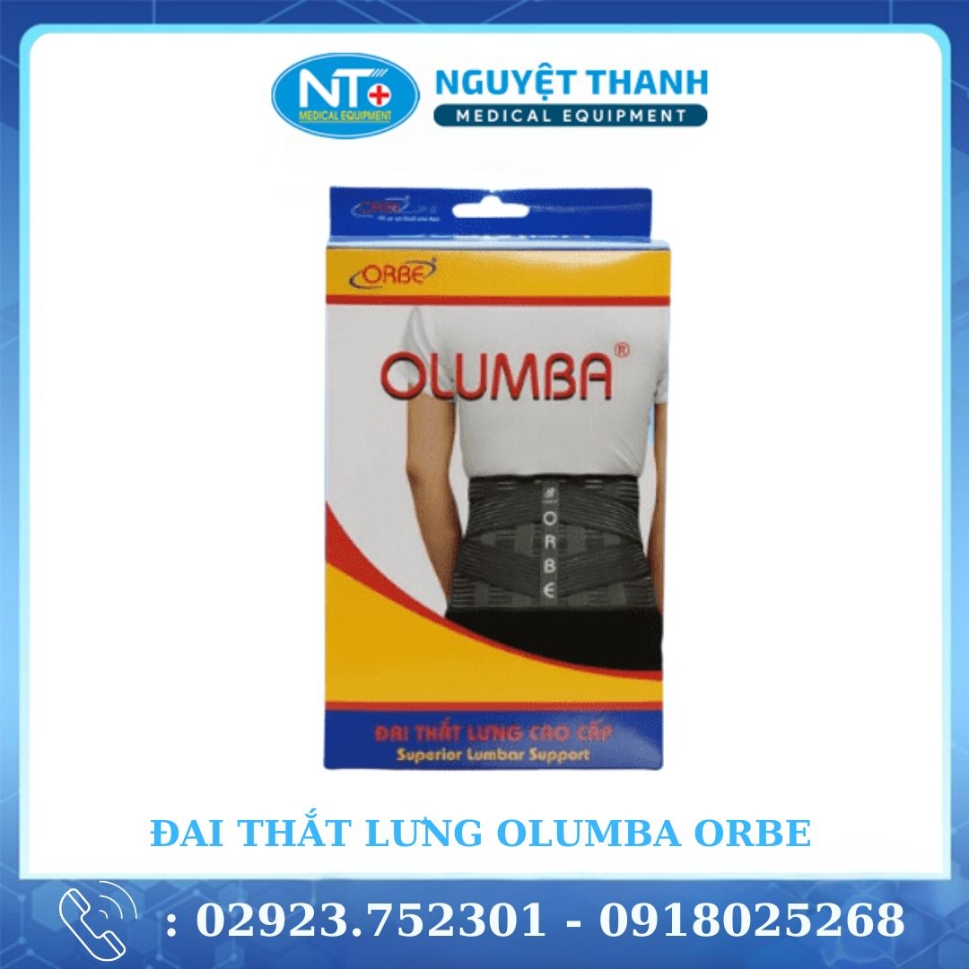 ĐAI THẮT LƯNG OLUMBA ORBE (hỗ trợ cột sống, thoát vị đĩa đệm,..)