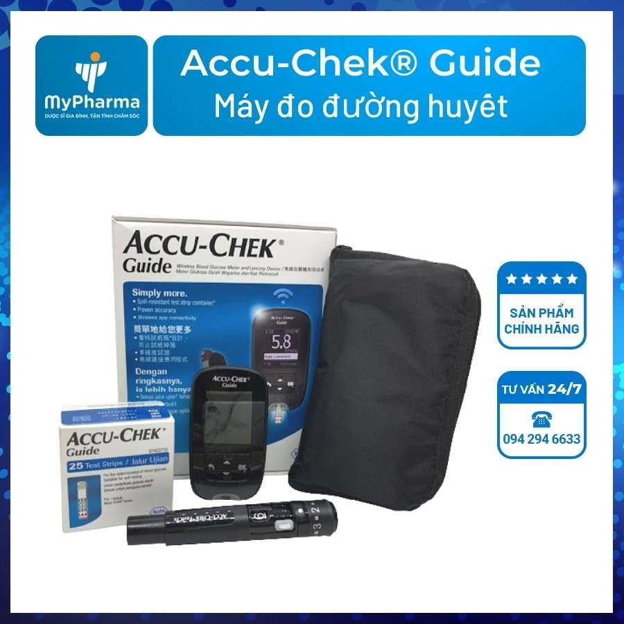 Máy đo đường huyết Accu-Chek Guide