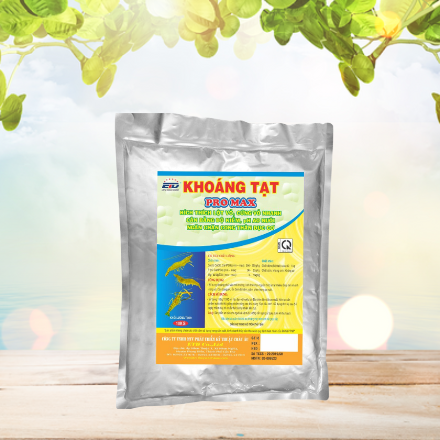 PROMAX - Kích Thích Lột Vỏ, Cứng Vỏ Nhanh, Cần Bằng Kiềm, pH. Ngăn Chặn Cong Thân, Đục Cơ