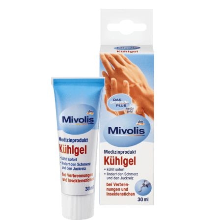 Das gensunde Plus Kulhgel - Gel làm mát da sau khi bỏng, hết sưng sau khi bị côn trùng đốt, 30ml