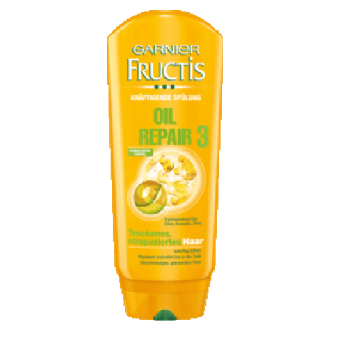 GARNIER Fructis - Dầu xả phục hồi và giúp tóc bóng mượt - Oil Repair 3 Spülung 200 ml