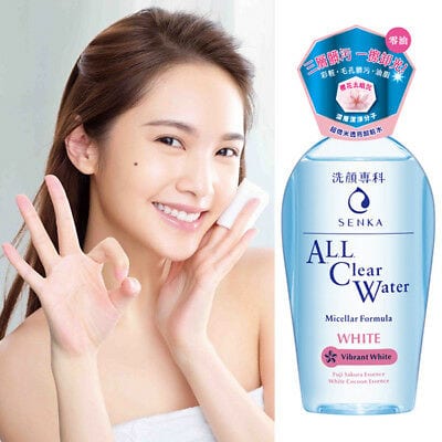 Nước tẩy trang sạch thoáng Senka A.L.L.Clear Water Fresh 230ml