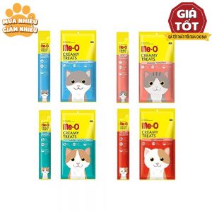 WS - Súp Kem Thưởng Me-O Creamy Treats 14g – Thanh Lẻ – Thái