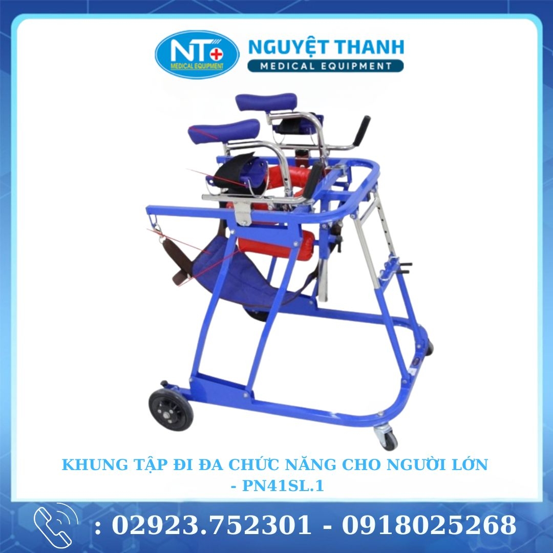  Khung Tập Đi Đa Chức Năng Cho Người Lớn ( Đai + Gù) - PN41SL.1 