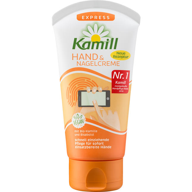 KAMILL Hand & Nagelcreme Express - Kem tay dưỡng da thấm nhanh, 75ml