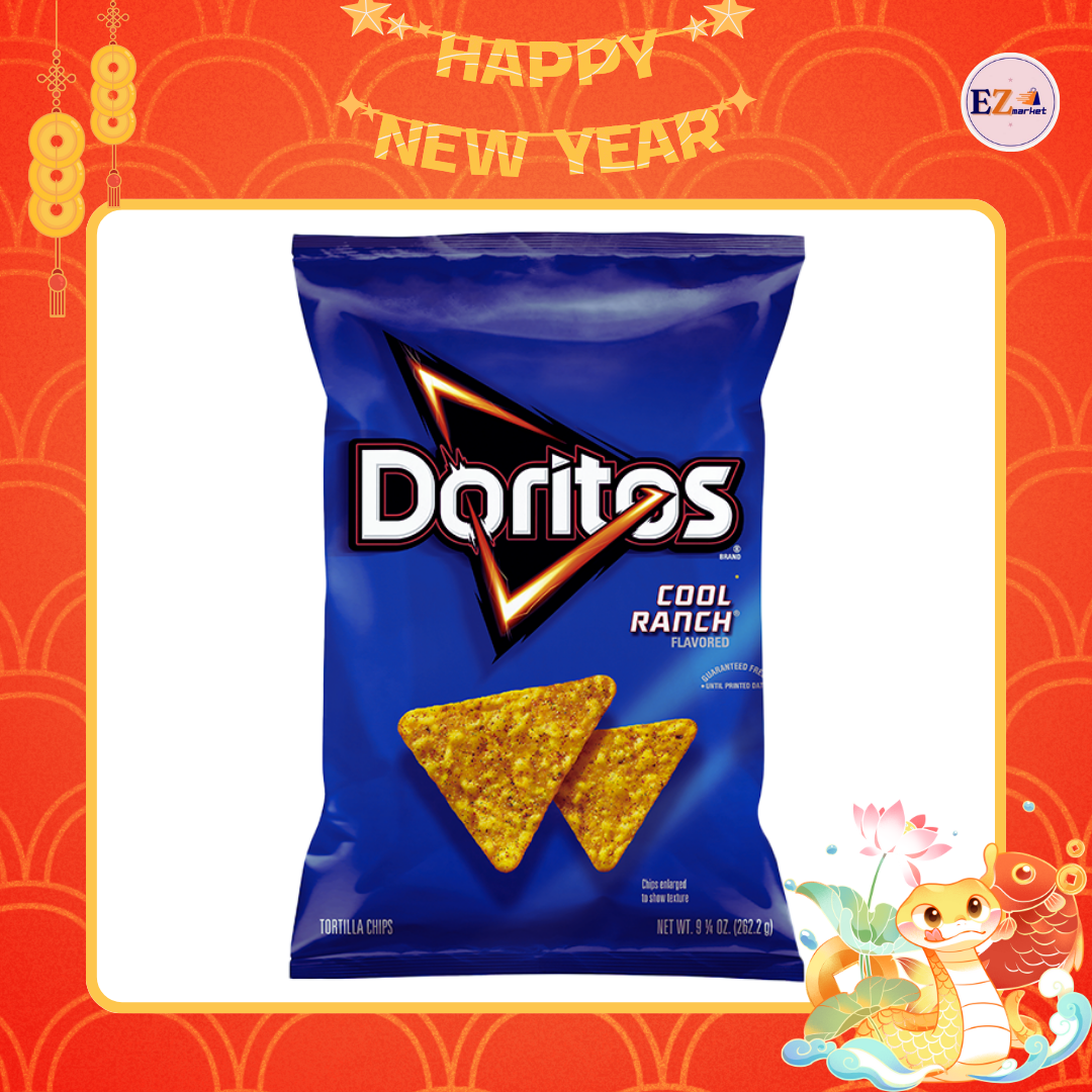 Bánh snack Doritos sốt Cool Ranch 198.4g - 7oz