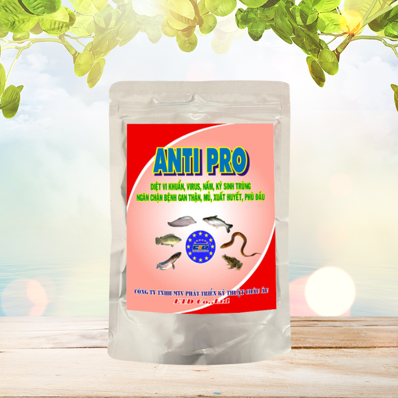 ANTI PRO - Diệt Vi Khuẩn, Nấm, Ký Sinh Trùng, Ngăn Chặn Bệnh