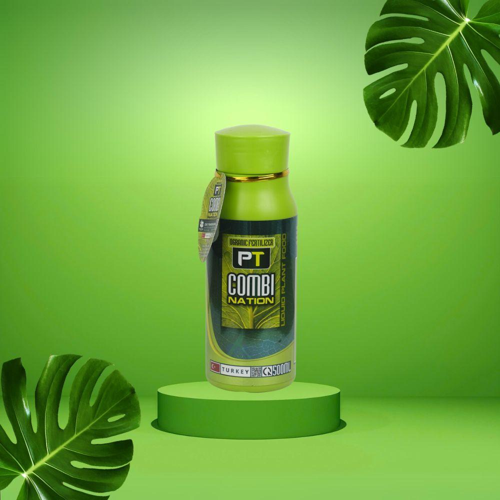 Phân bón Combi Nation 500ML, Xanh lá, Bóng lá, Xanh gai, Lên màu trái, nguyên liệu nhập khẩu Thổ Nhĩ Kỳ