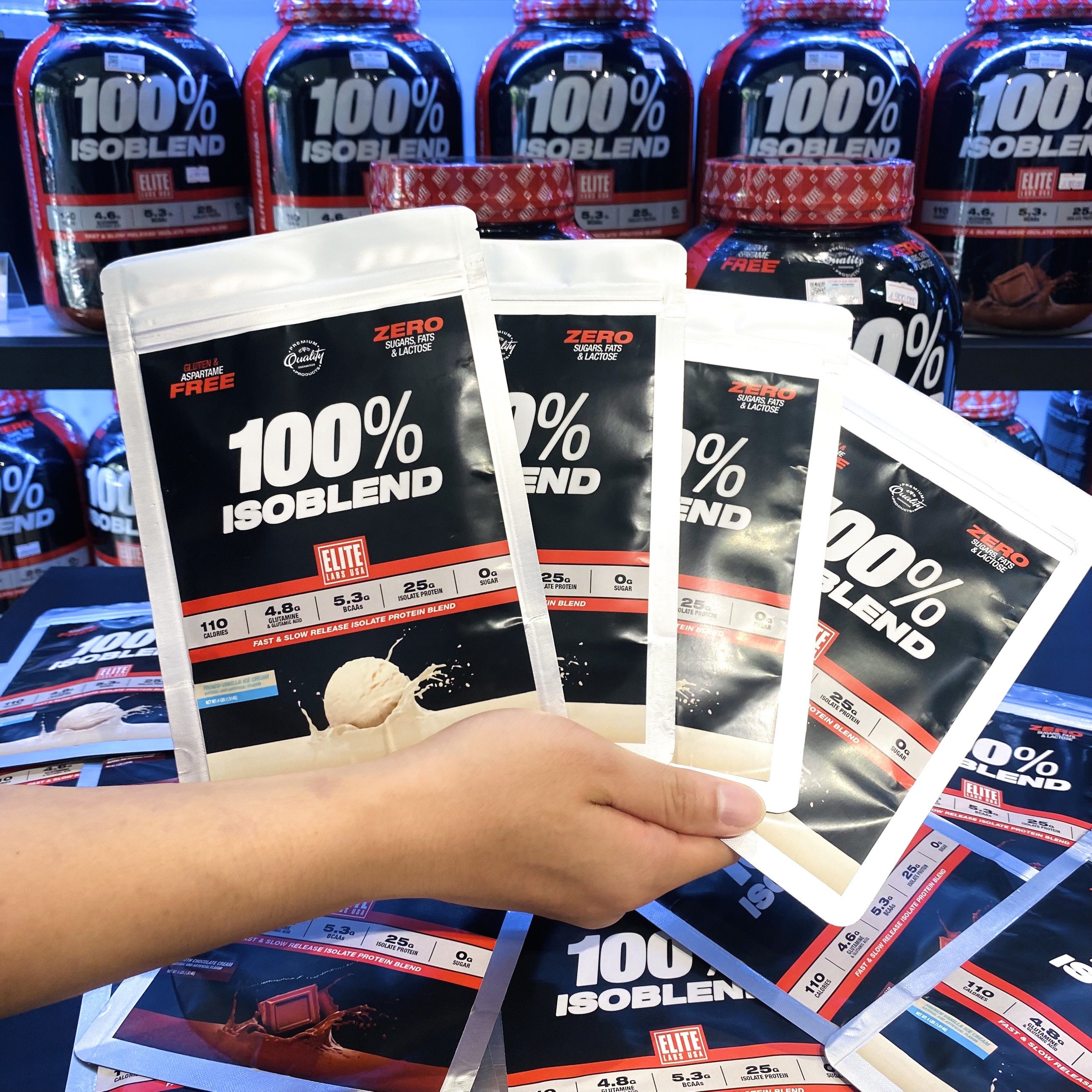 Sữa Tăng Cơ Whey Protein 100% Isoblend (Sample 2 serving)