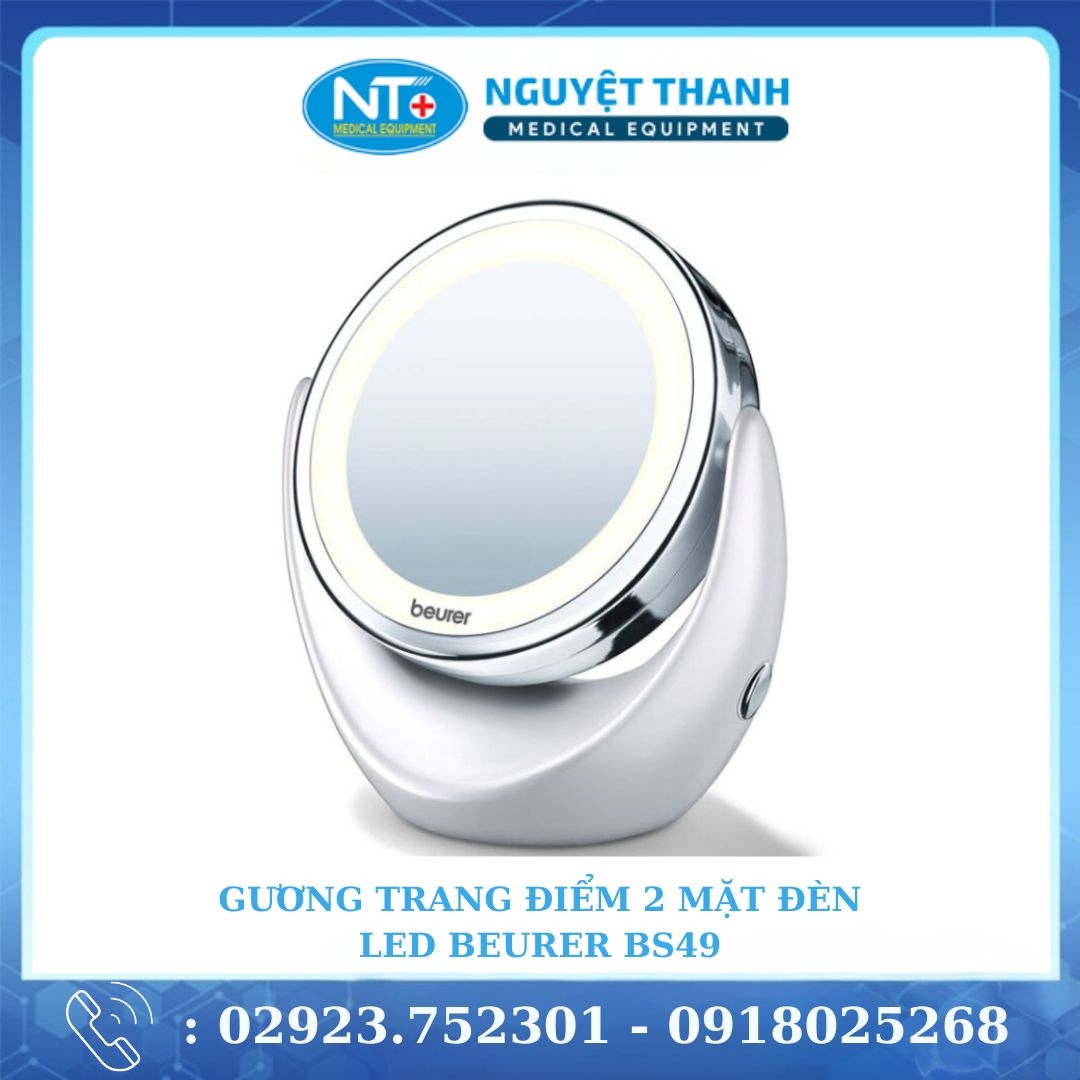 Gương Trang Điểm 2 Mặt Đèn LED Beurer BS49