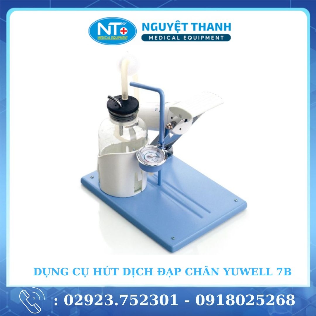 Dụng Cụ Hút Dịch Đạp Chân YUWELL 7B