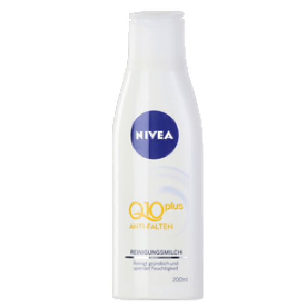 NIVEA - Kem rửa mặt chống nhăn - Reinigungsmilch Q10 Plus Anti-Falten, 200 ml
