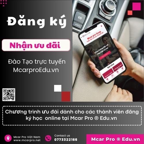 Ưu đãi các khóa học online tại Mcar Pro ® Edu.vn