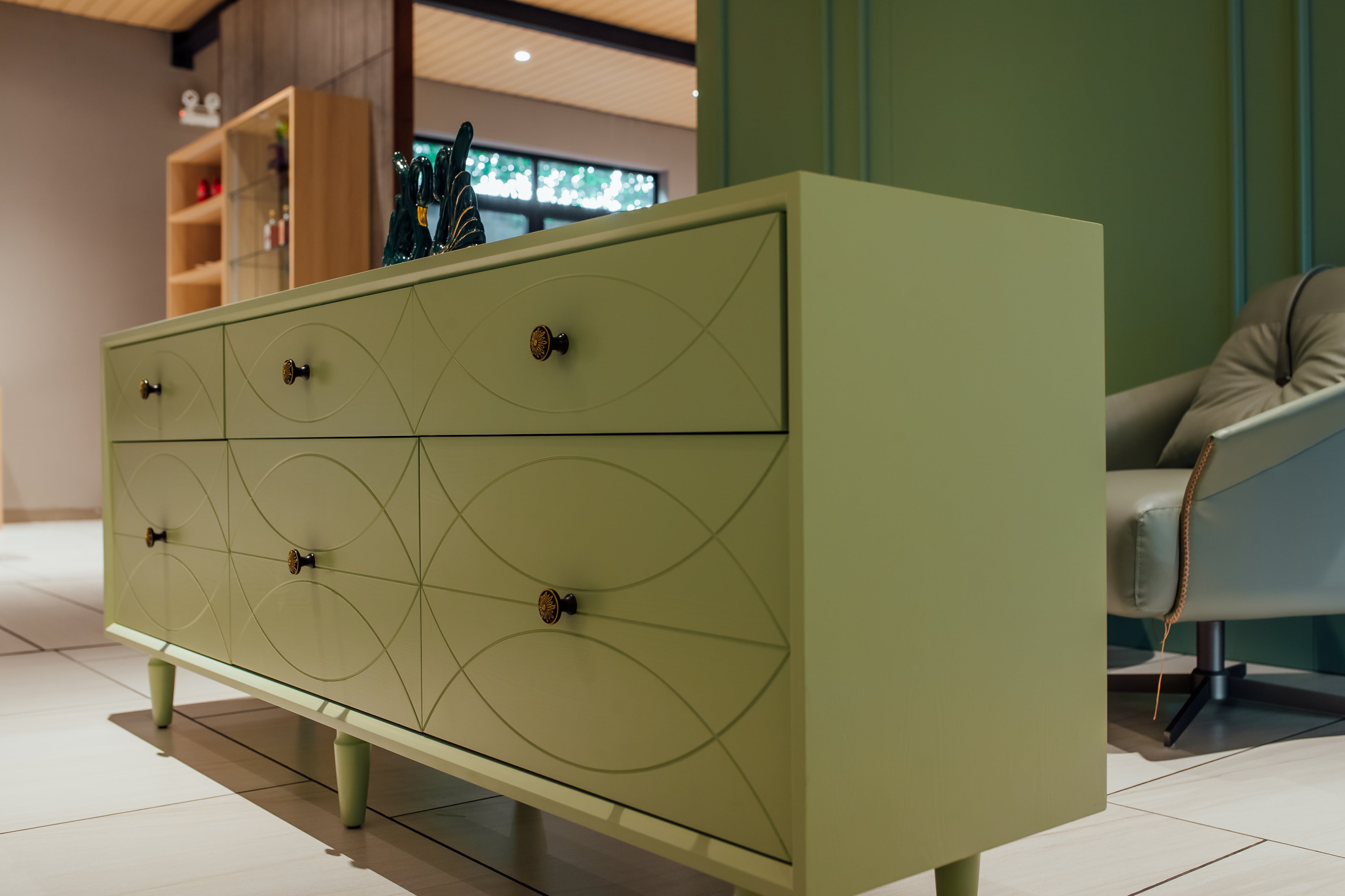 Melamine MDF/MFC TV Stand 2