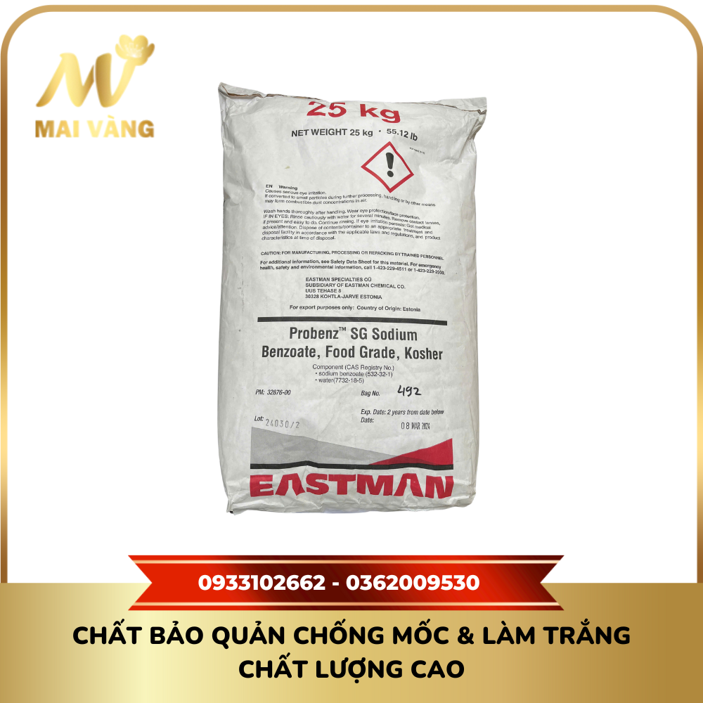 Chất bảo quản Sodium Benzoat