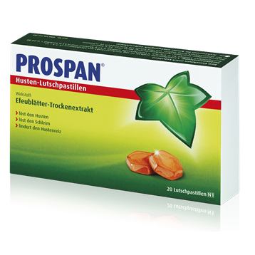 Prospan  - Viên ngậm trị ho cô đặc, hộp 20v - Husten-Lutschpastillen