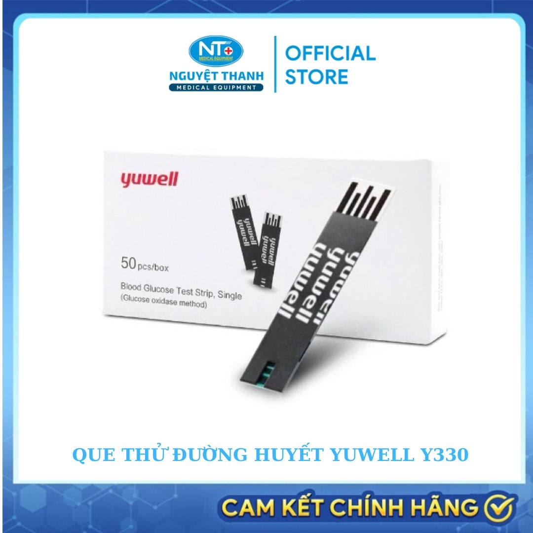 QUE THỬ ĐƯỜNG HUYẾT YUWELL 710, Bán lẽ 1 que.