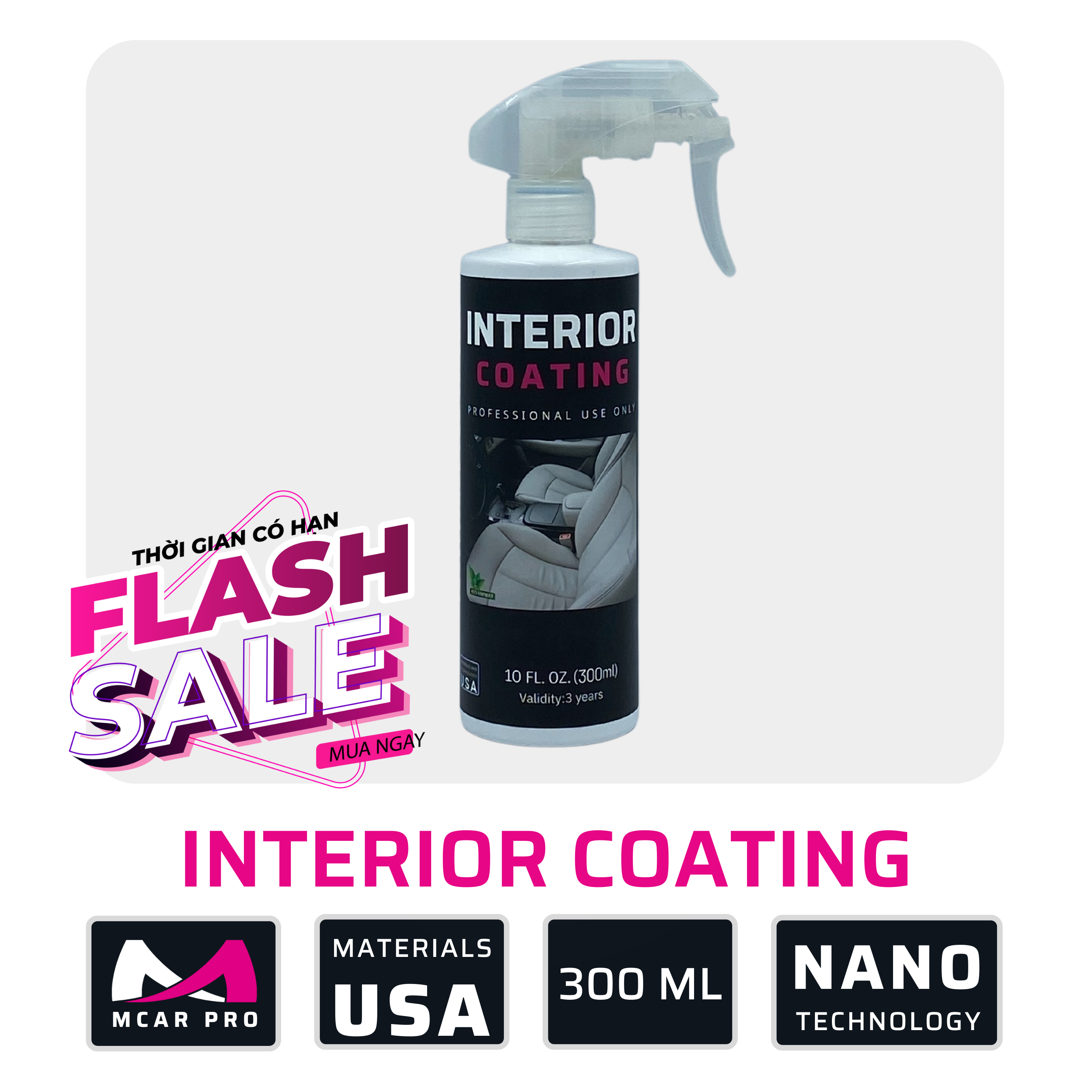 Interior Coating Agent Phủ Nội Thất (Khuyến Mãi)