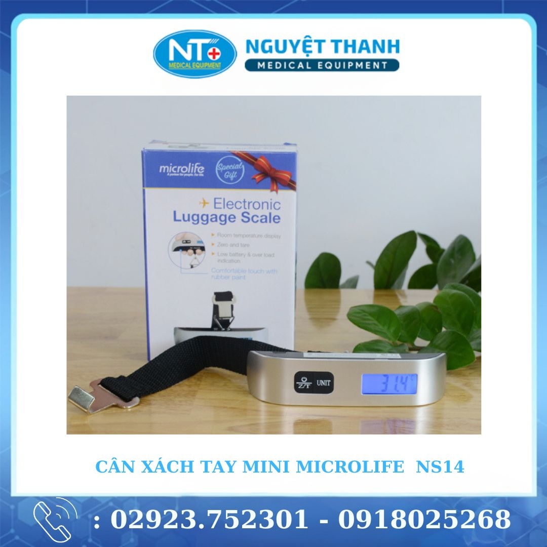 Cân Xách Tay Mini Microlife NS14