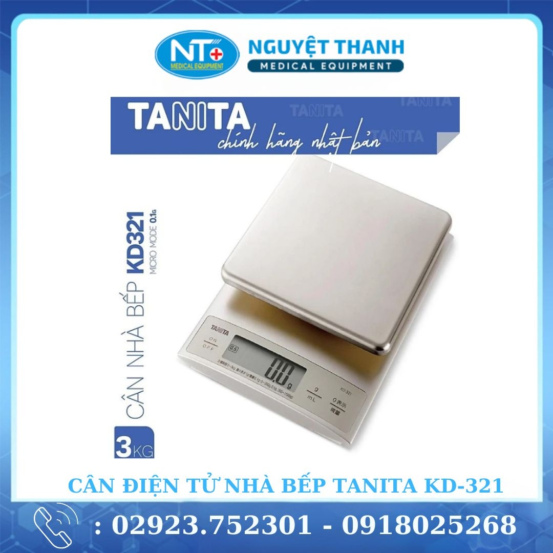 Cân Điện Tử Nhà Bếp TANITA KD-321 - Nhật Bản