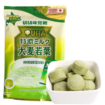 Kẹo UHA trà lúa non 84g