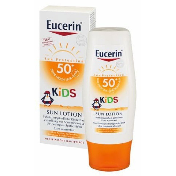 EUCERIN - KEM LỎNG CHỐNG NẮNG CHO TRẺ EM SPF 50+ ; 150ml