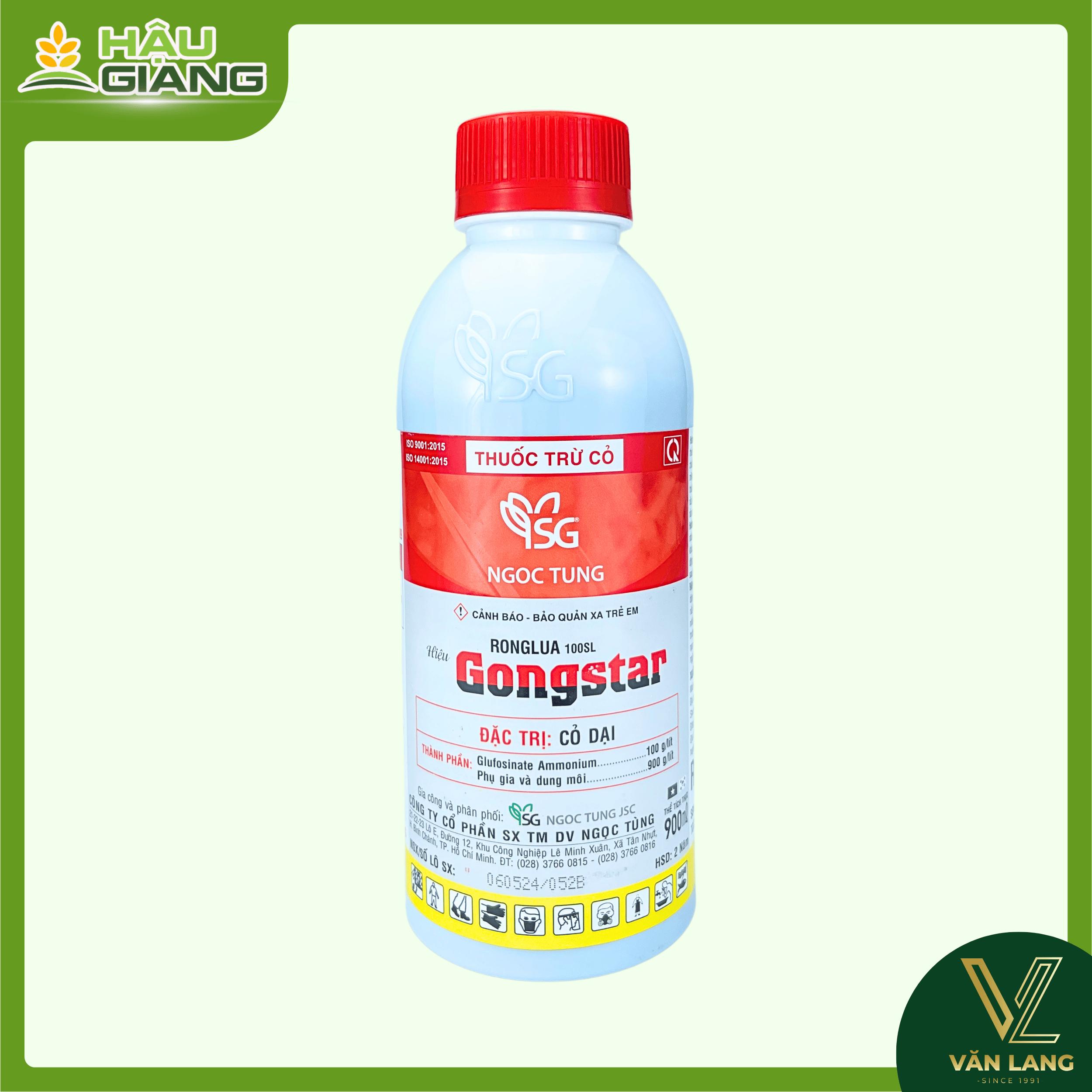 NGỌC TÙNG - Thuốc trừ cỏ GONGSTAR (Ronglua 100SL) 900ml