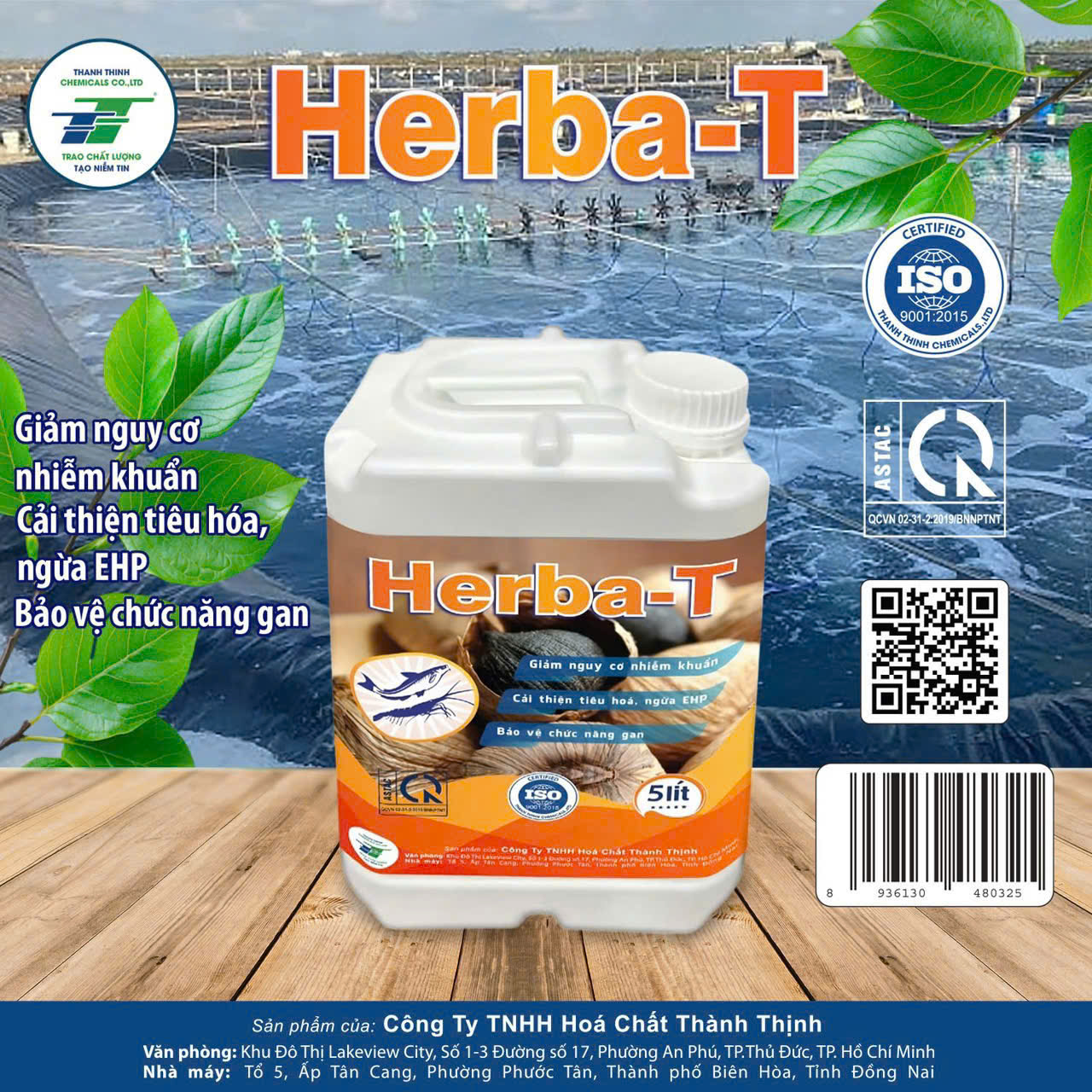 Herba T - Bổ sung acid amin và enzym vào thức ăn giúp hấp thu tốt, Đào thải độc tố, tái tạo chức năng gan, Kích thích hệ miễn dịch và ngăn ngừa các bệnh về gan